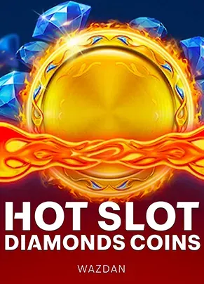 ปกเกมสล็อต Hot Slot Diamond Coins